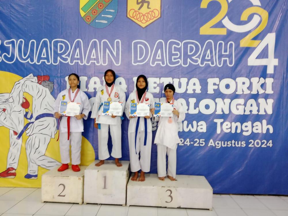 slot 4d Sabet 36 Medali, Atlet Gabdika Batang Juara Kejuaraan Piala Ketua FORKI Kota Pekalongan