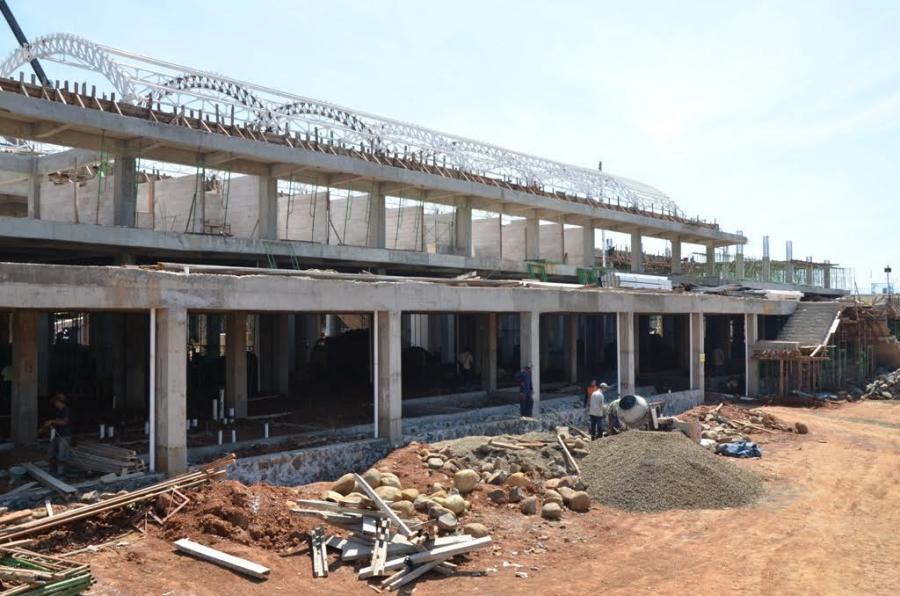 Pembangunan Pasar Capai 45 Persen