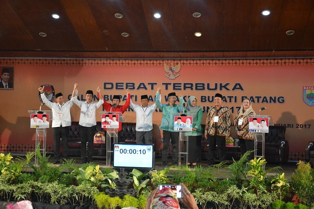 KPU Batang Gelar Debat Terbuka Putaran Kedua