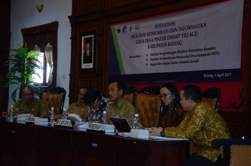 Menuju Smart Village, Jaringan Komunikasi Jadi Pendukung Ekonomi Kreatif