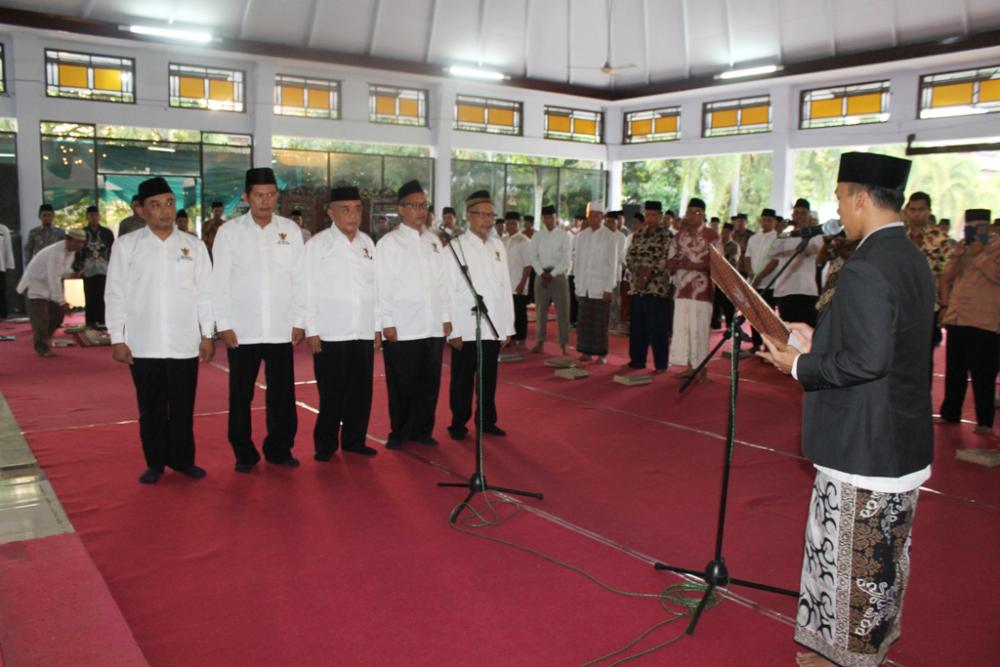 Kepengurusan BAZNAS Dan BWI Masa Periode 2017 - 2022 Dikukuhkan