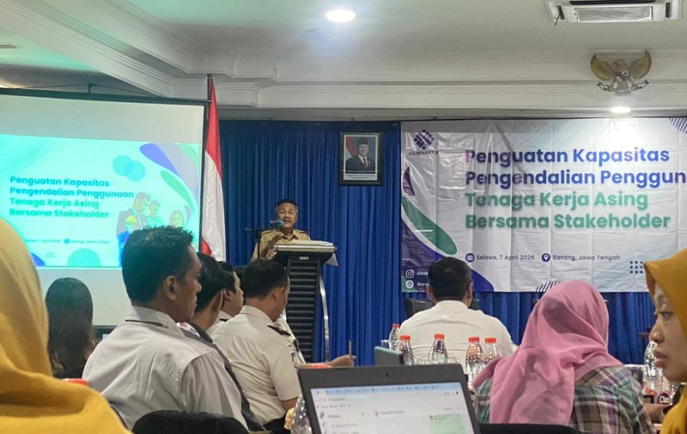 Pengendalian Perlindungan Kerja, Disnaker Catat Ada 2.646 TKA Bekerja di Batang