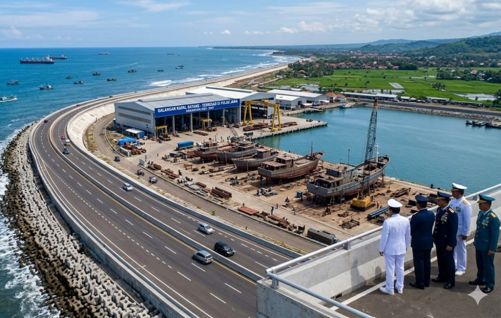 Batang Bakal Punya Galangan Kapal Terbesar di Jawa, Terintegrasi dengan Proyek GSW
