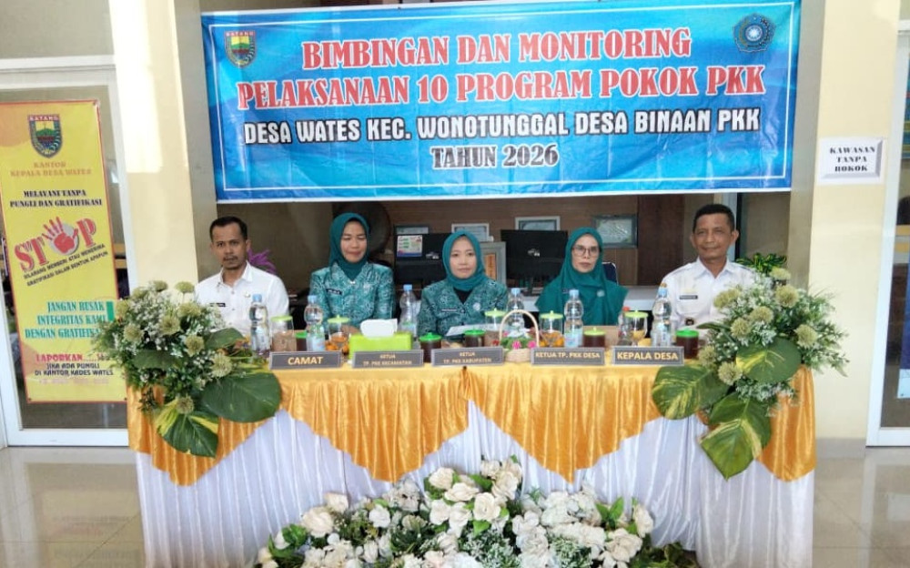 TP PKK Batang Kunjungi dan Monitoring Desa Binaan