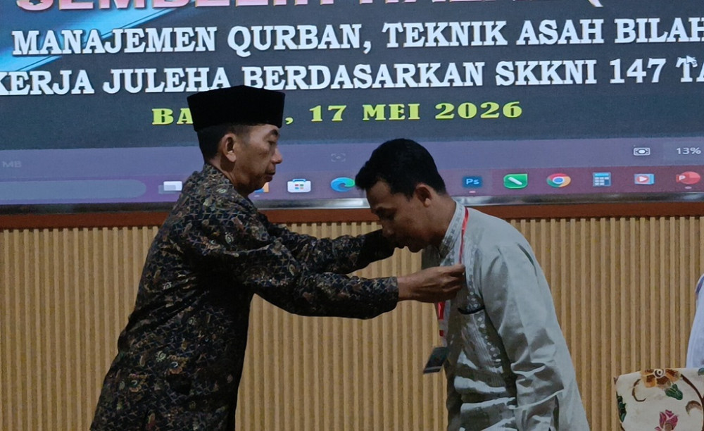 Jelang Iduladha, DPD JULEHA Batang Siapkan Juru Sembelih Profesional