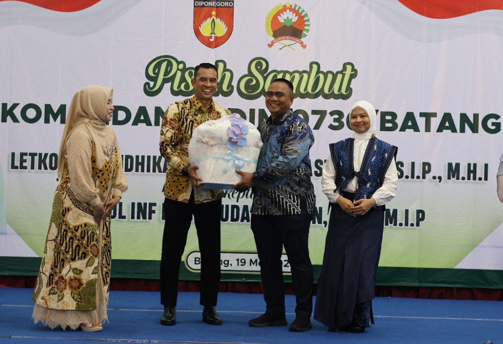 Jabat Dandim Batang, Letkol Inf Didik Sudarmawan Siap Bersinergi