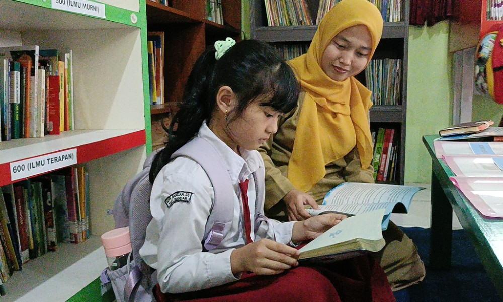 Fasilitas Lengkap, Perpustakaan Griya Prapanca Diminati Warga Bandar