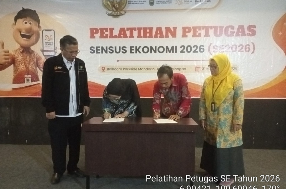 Samakan Visi, BPS Batang Bekali Materi Calon Petugas SE26