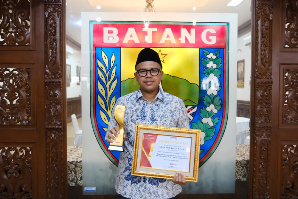 Bukan Sekadar Angka, Strategi Ekonomi 'Lompatan Besar' Bupati Batang Diakui di Tingkat Nasional