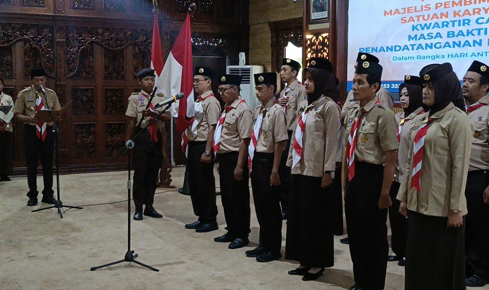 Saka Anti Narkoba Dikukuhkan, Pramuka jadi Mitra BNN Berantas Narkotika
