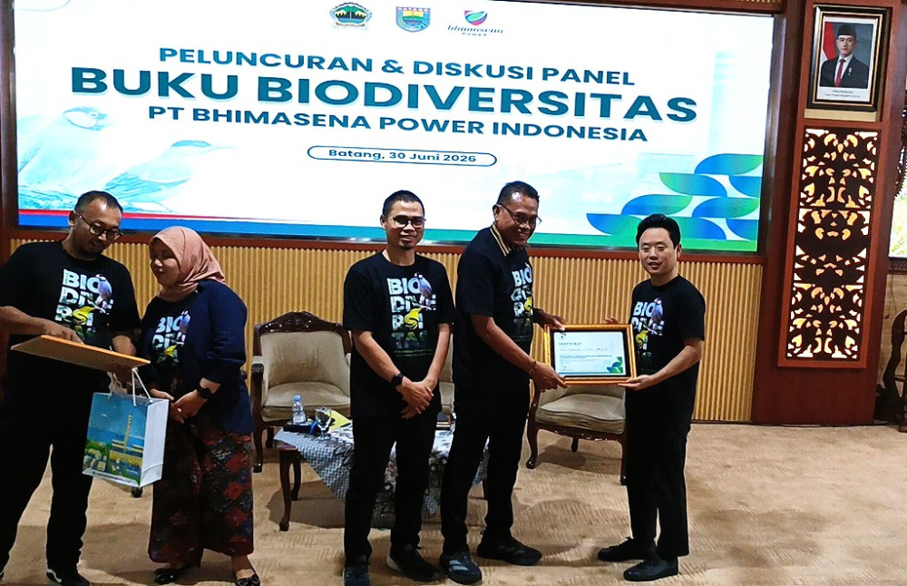 Lestarikan Keragaman Hayati, Bhimasena Power Indonesia Luncurkan Buku Biodiservitas PLTU