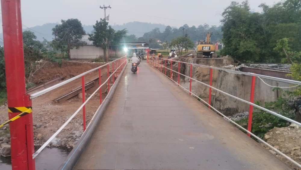 Dikejar Siang-Malam, Jembatan Kali Belo Tersono Bakal Lebih Lebar dan Kokoh Oktober Ini