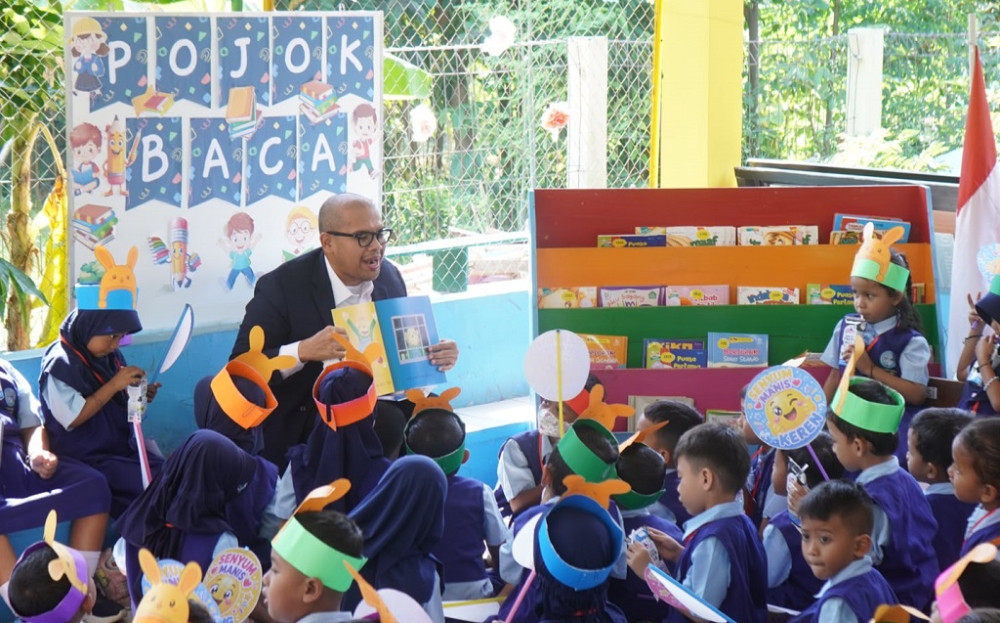 Bupati Batang Ajak Anak Gemar Membaca Sejak Usia Dini