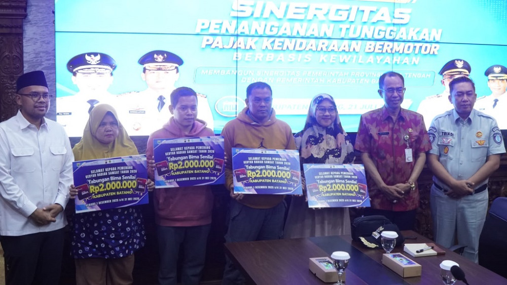 Pemkab Batang dan Bapenda Jateng Perkuat Sinergi, Permudah Layanan Pajak Kendaraan Bermotor