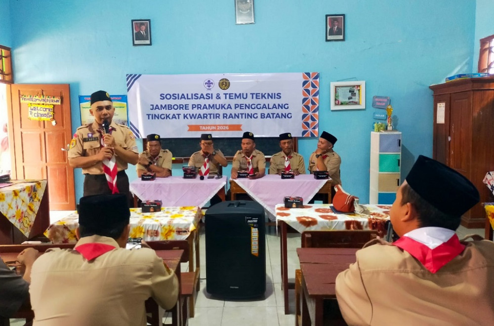 Tingkatkan Kualitas, Kwarran Batang Gelar Upgrading Scouting Skill
