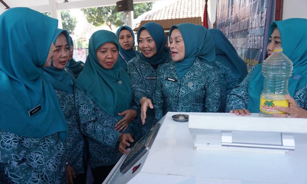 Sukses dalam Program Minyak Jelantah, PKK Batang Jadi Tujuan Studi Tiru PKK Kudus