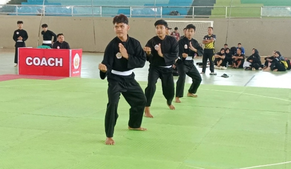 Usaha Tim Pencak Silat Kotawaringin Barat Asah Taji di Batang