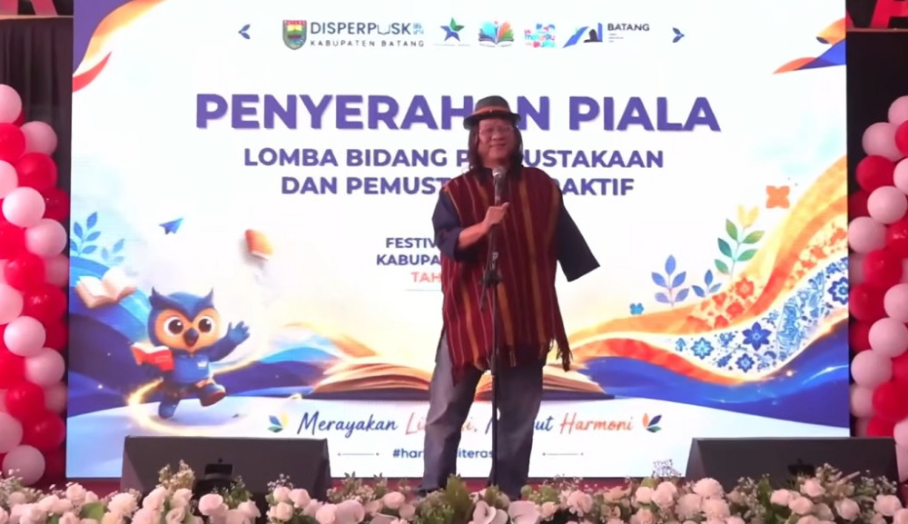 Rekam Jejak Diakui Gol A Gong, Faelasufa Dilirik Jadi Penerus Duta Baca Indonesia