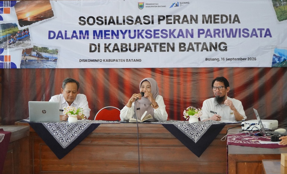Admin Medsos, KIM, dan FK Metra Diminta Dukung Program Pariwisata Batang 2027