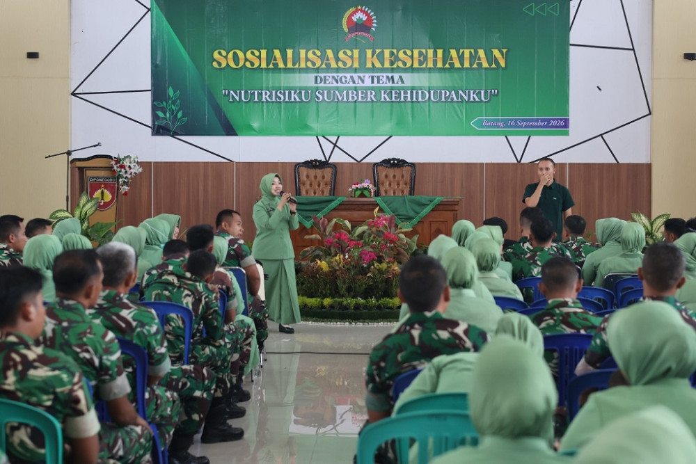 Sosialisasi Pentingnya Nutrisi, Kodim Batang Undang Pakar Gizi