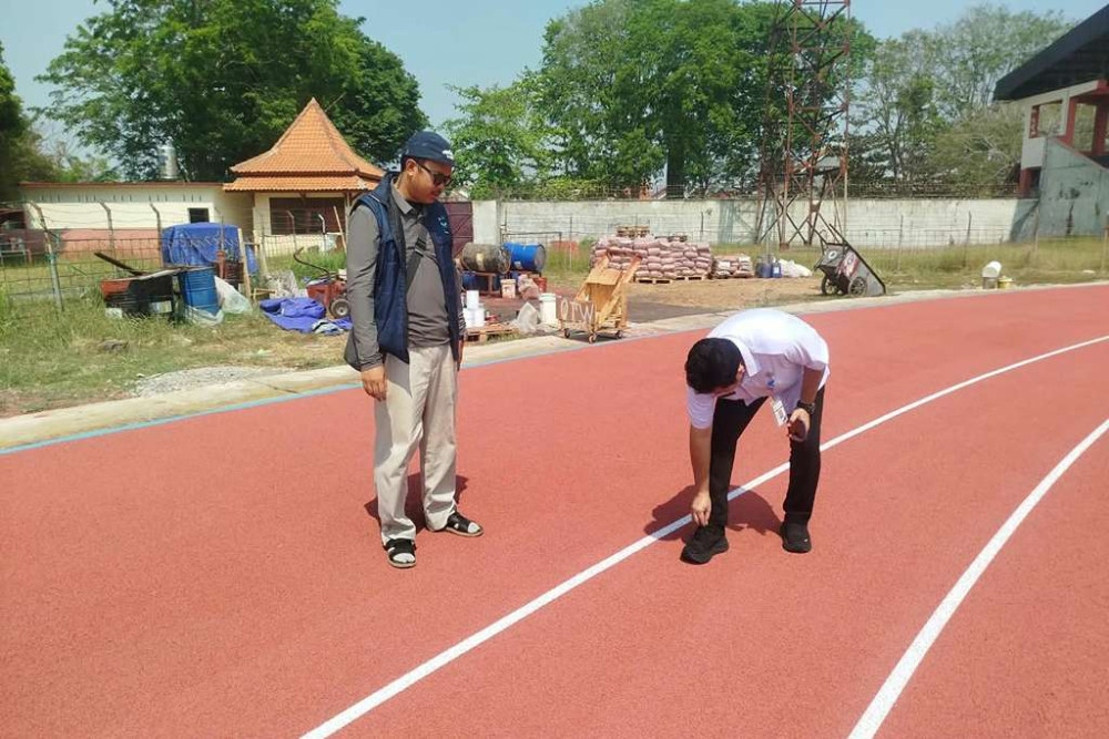 Jogging Track Stadion Moh Sarengat Batang Rampung, Miliki 8 Lintasan Berstandar Nasional