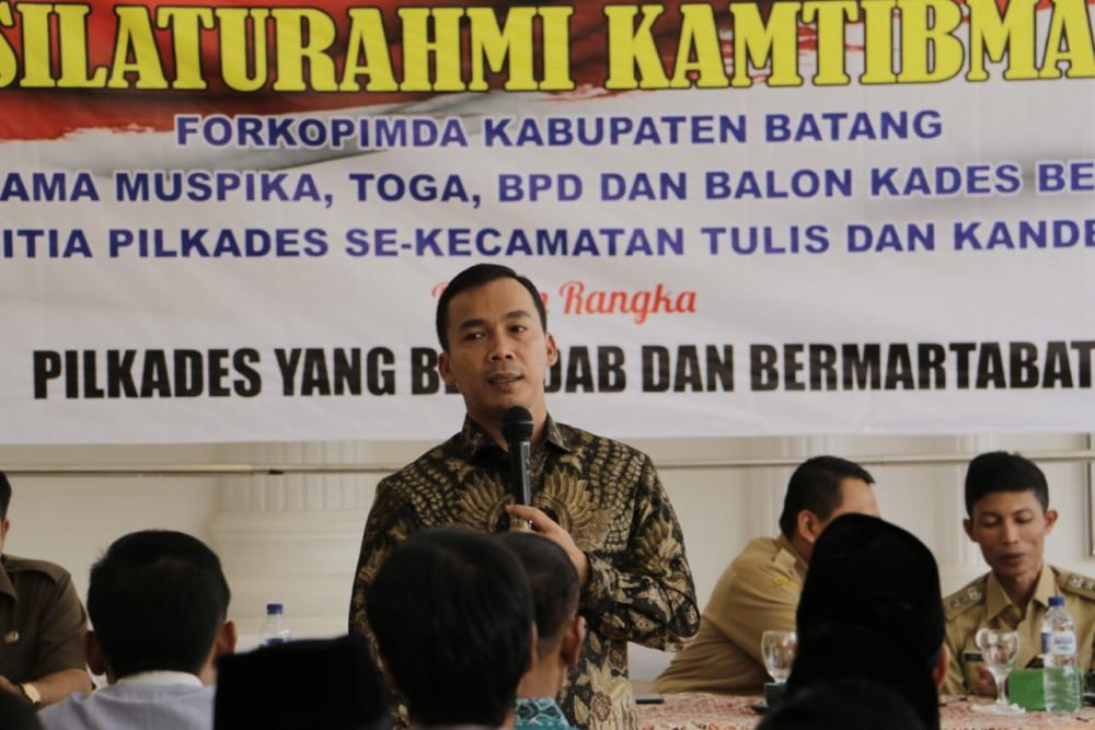 Forkopimda Minta Pilkades Serentak di Batang Berjalan Beradab dan Bermartabat