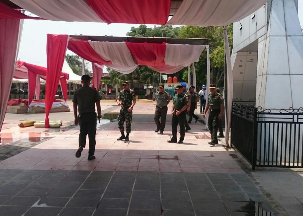 Jelang Serbuan Teritorial di Batang, Danrem 071 Wijaya Kusuma Tinjau Lokasi 