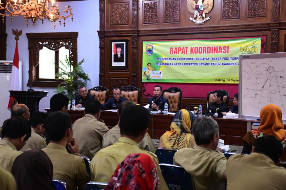 Realisasi Pendapatan 64,10 Persen, Bupati Batang Minta Dioptimalkan 