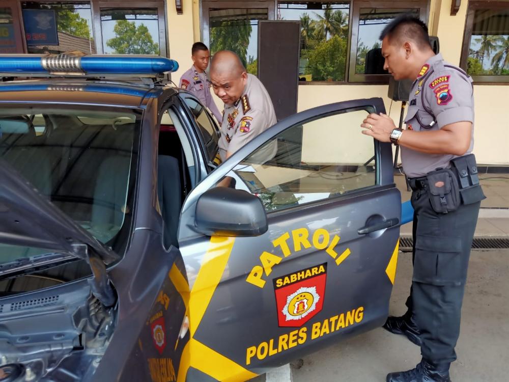 Puslitbang Polri Teliti Kelayakan Kendaraan Patroli Polres Batang