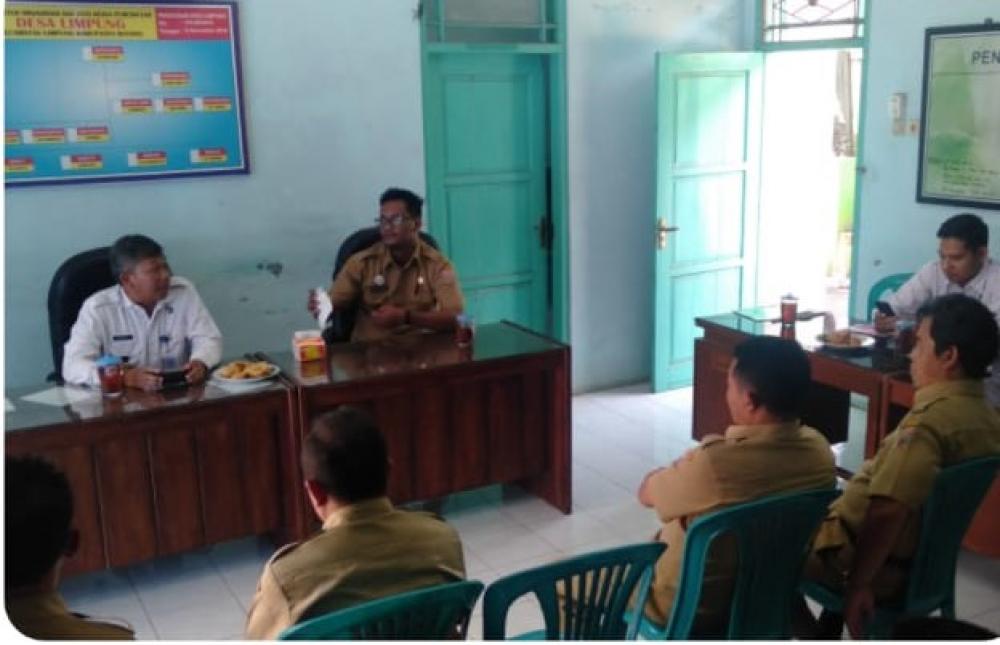Audiensi BNNK Batang Bersama Perangkat Desa Limpung