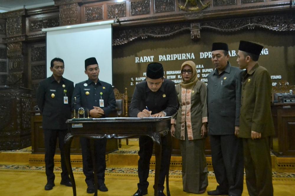 DPRD Setujui Raperda RTRW TA 2019-2039 Pemkab Batang