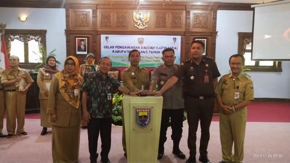 Identifikasi Tindak Pidana Korupsi, Bupati Batang Launching Aplikasi Lakon-e