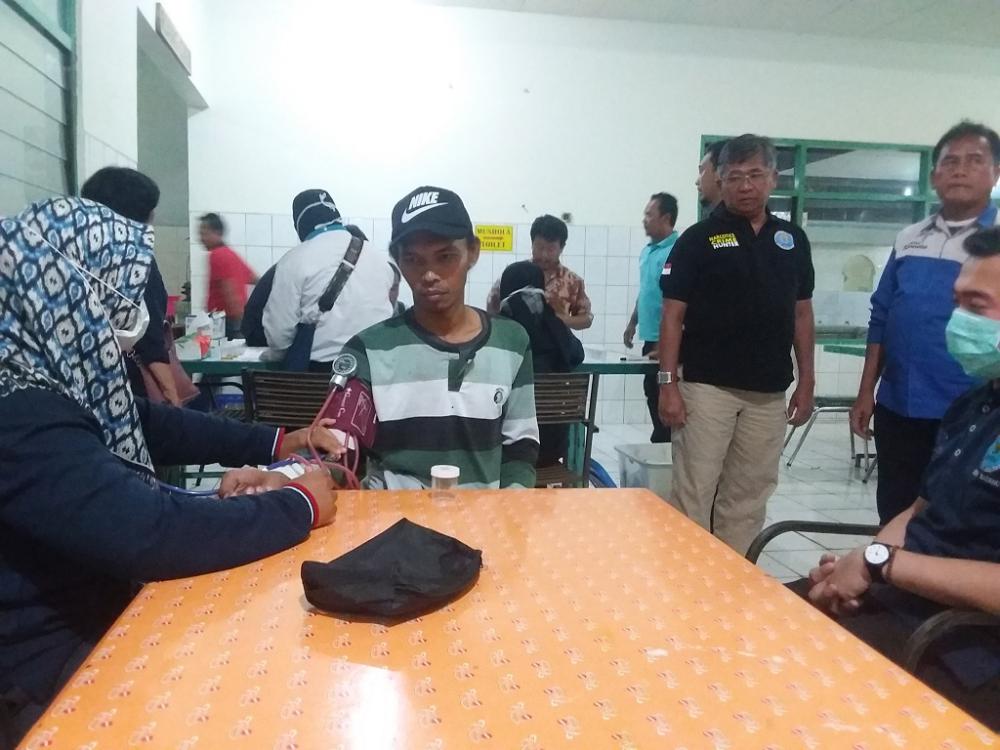 Hadapi Libur Panjang, BNN Batang Tes Urine Sopir Bus