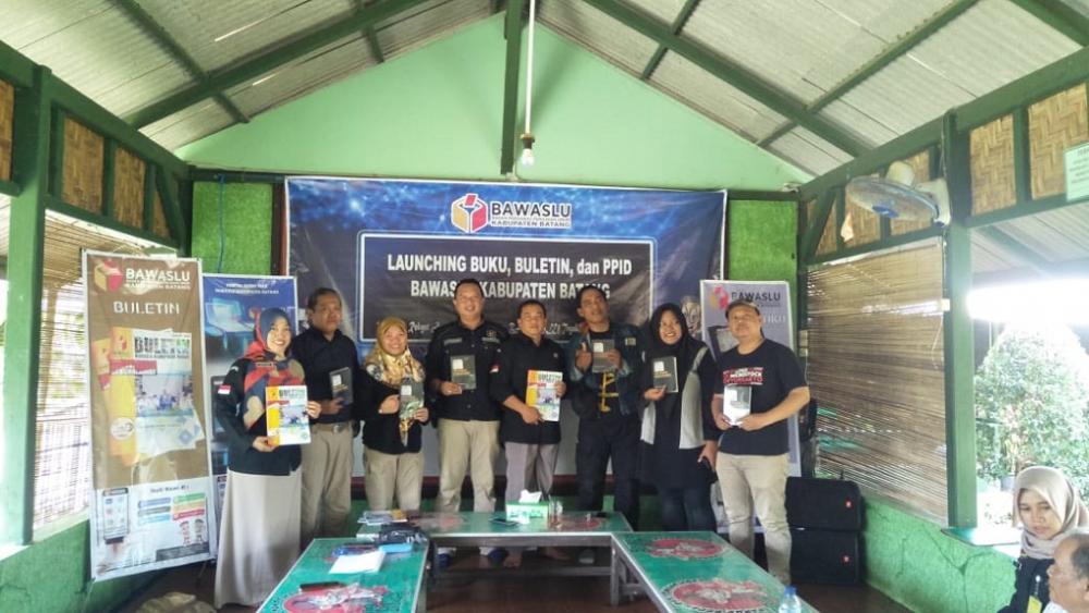 Bawaslu Launching Buku Jejak Pengawas Di Bumi Alas Roban