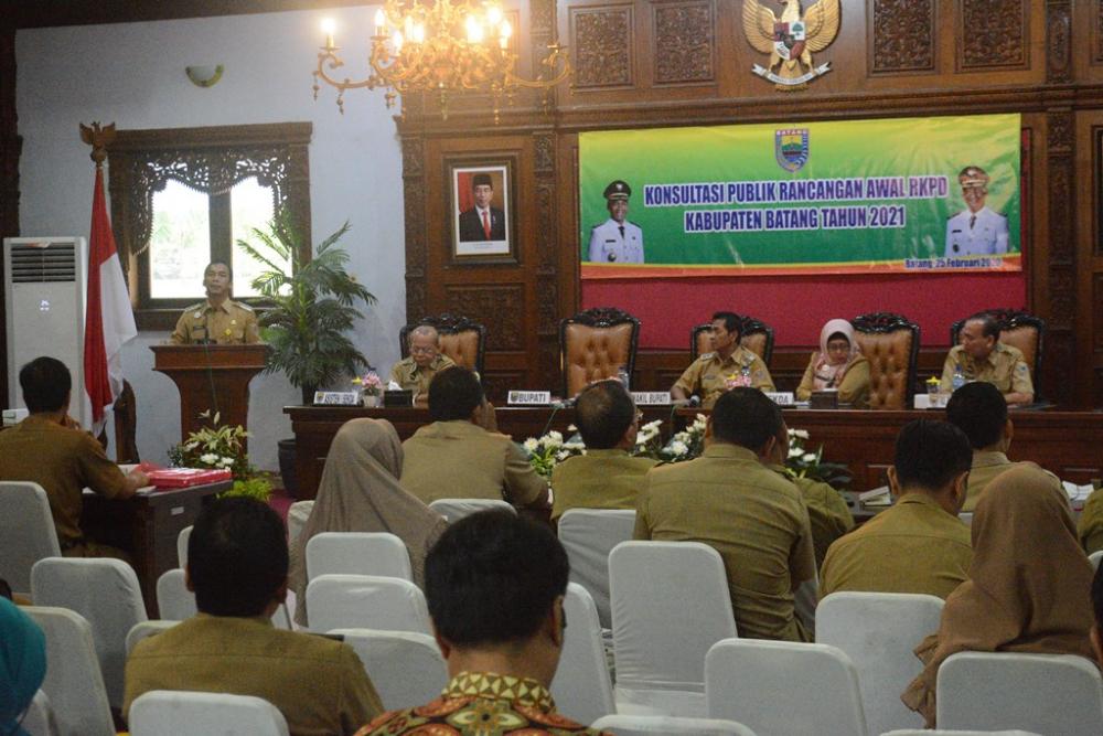 RKPD Untuk Tetapkan Kebijakan Pemda Batang
