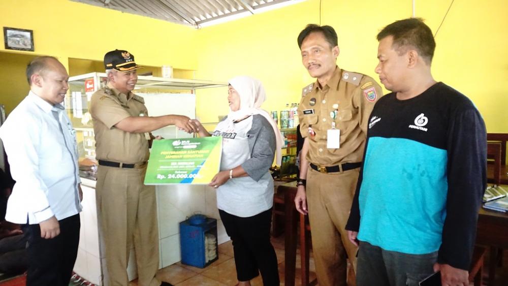 BPJAMSOSTEK Berikan Santunan Jaminan Kematian Bagi Buruh Rp24 Juta