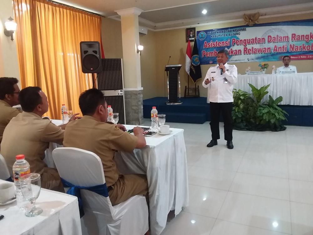 BNN Batang Kaderisasi Kades, Jadi Relawan Anti Narkoba