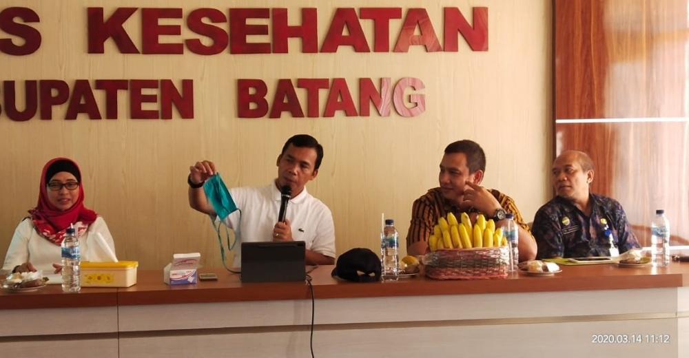 Bupati Batang Nyatakan Belum Ada Status Untuk Covid-19