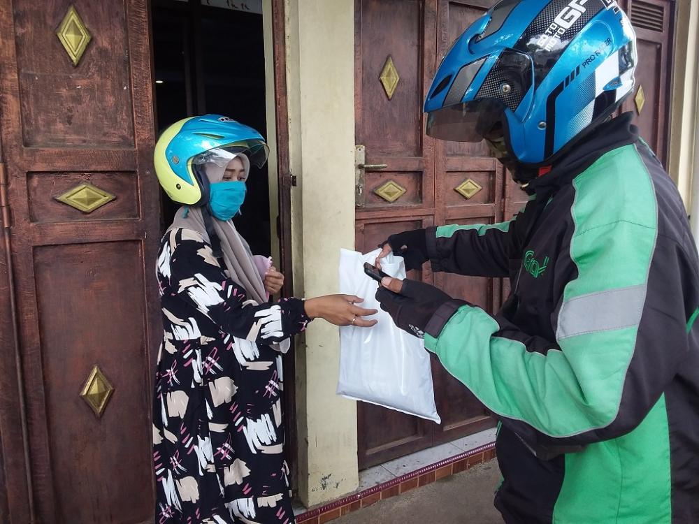 OJOL DIBANJIRI  SAAT COVID-19