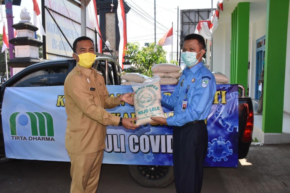 PDAM Batang Sumbangkan 3 Ton Beras