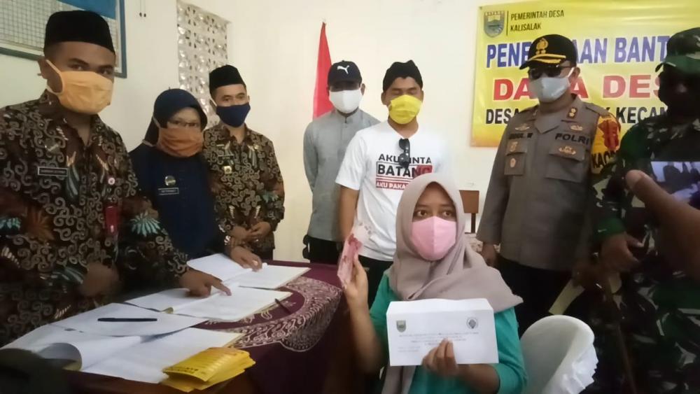 BST Dana Desa Mulai disalurkan Kepada Warga Terdampak Covid-19