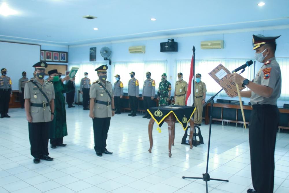 Sertijab Kapolsek Subah Polres Batang untuk Melanjutkan Pengabdian