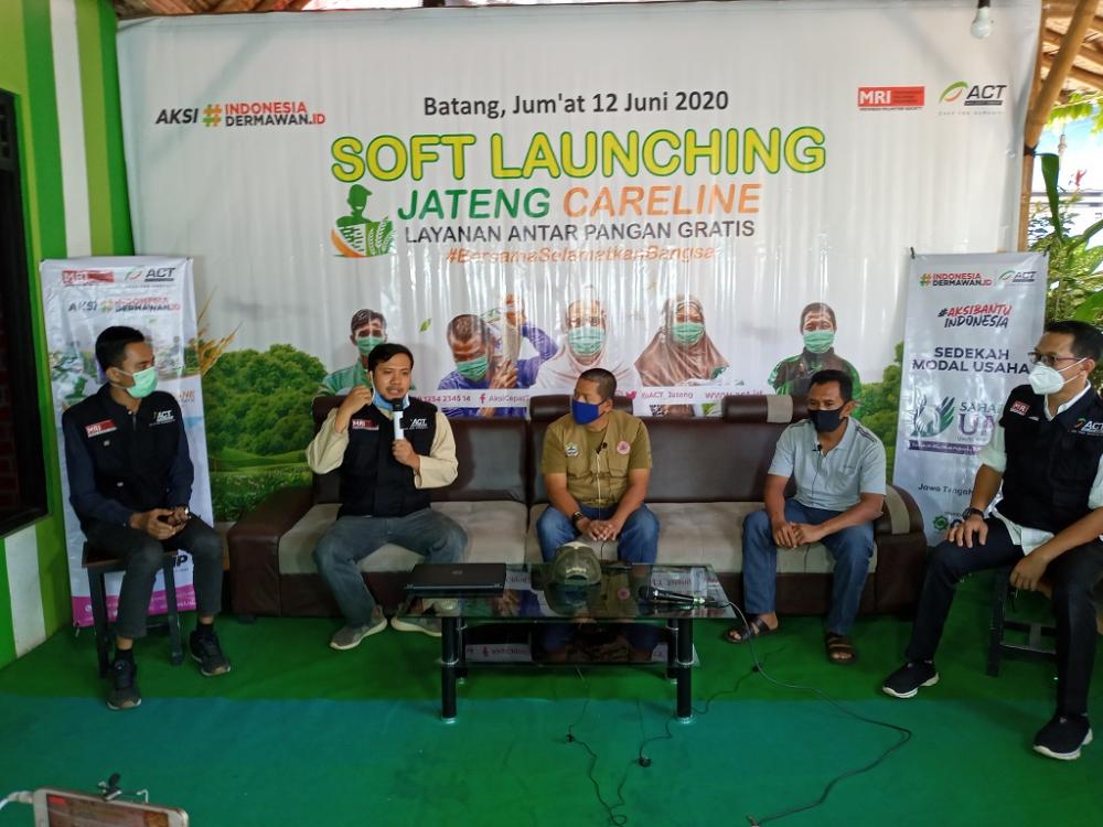 Jateng Careline Siap Antar Bahan Pangan Bagi Terdampak Covid-19