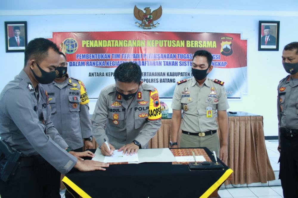 Polres Batang - BPN Mudahkan Masyarakat Dapatkan Sertifikat