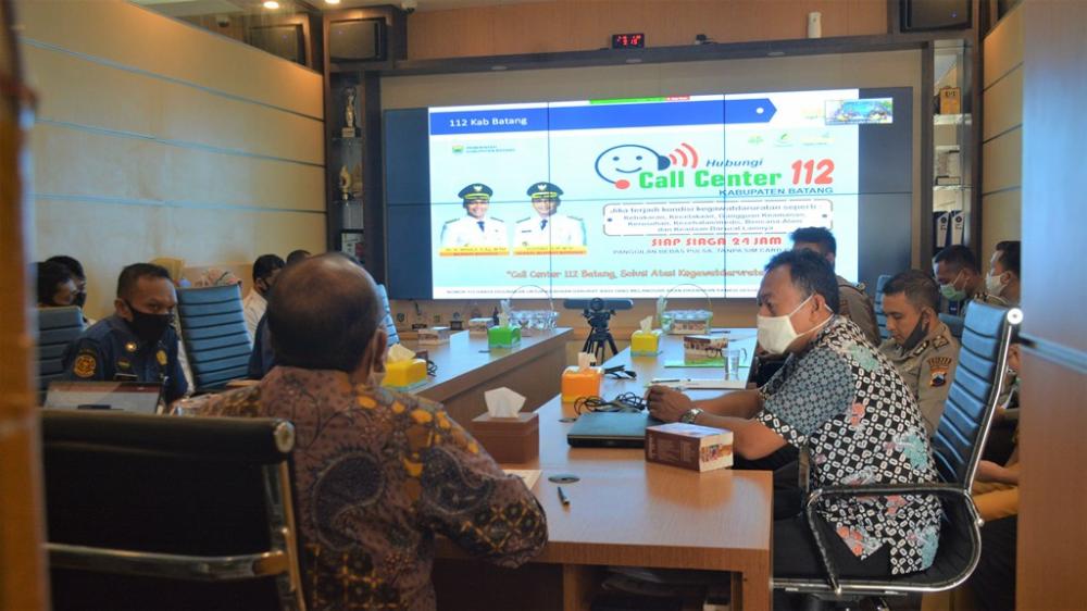 Diskominfo Batang Gelar Pelatihan Call Center 112