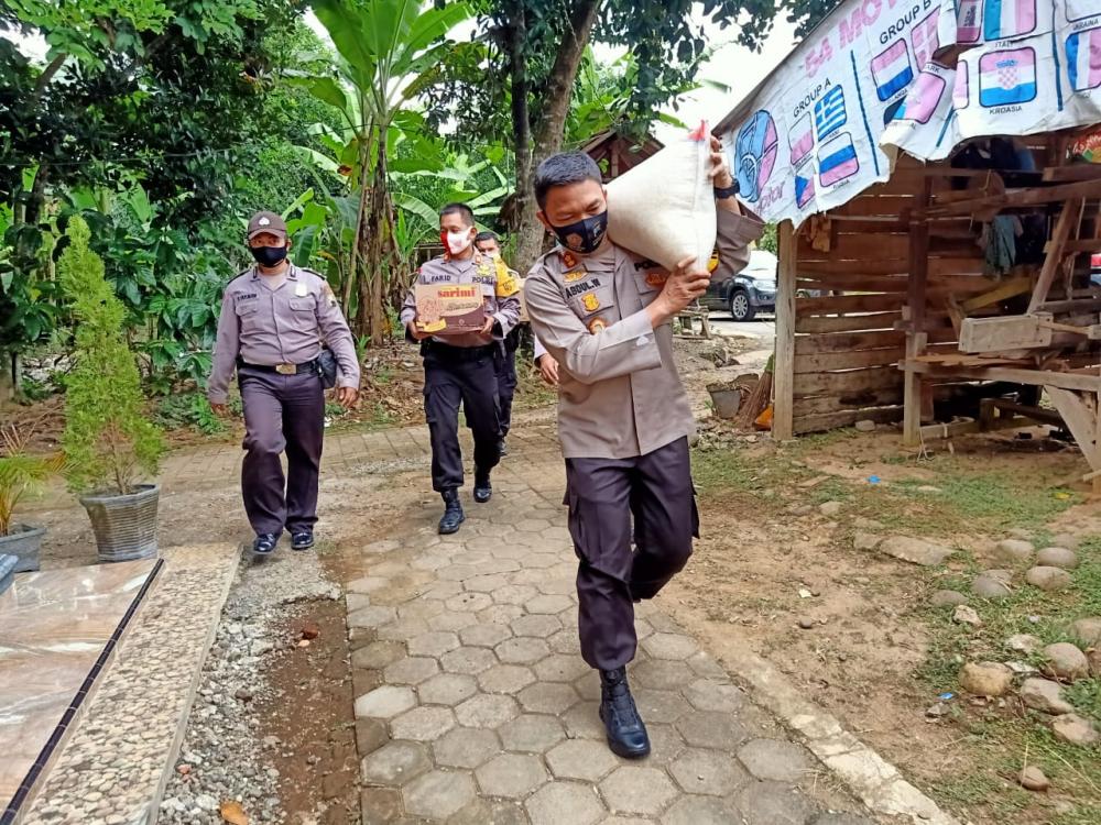Kepedulian Polres Batang Terhadap Pengidap Hydrocephalus