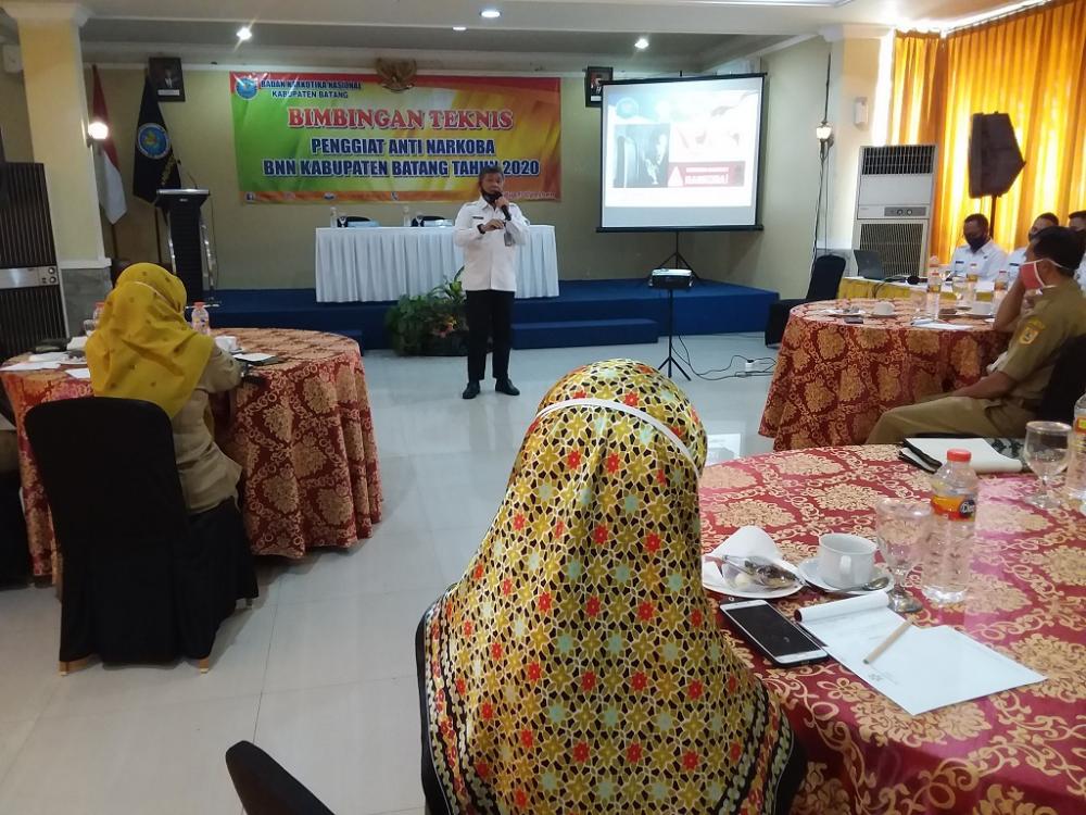 BNNK Batang Gandeng Pendidik Untuk Hentikan Penyalahgunaan Narkoba