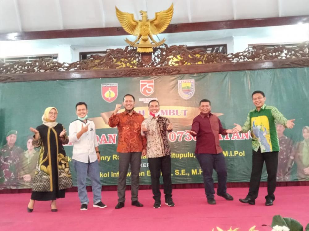 Bupati Batang Minta, Dandim Baru Lanjutkan Sinergi yang Telah Dibangun