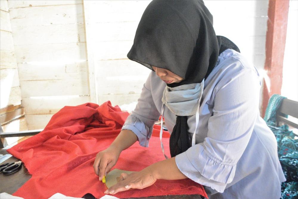 CETAK UKURAN PADA KAIN