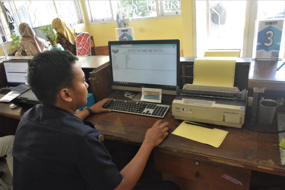 CETAK DATA PEMOHON UJI KIR